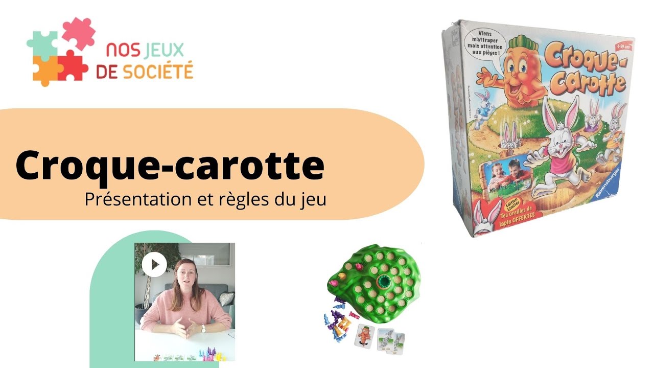 JEU - CROQUE CAROTTE - Swan VS Maman : Attention Carottes Piégées ! - Jeux  de société 