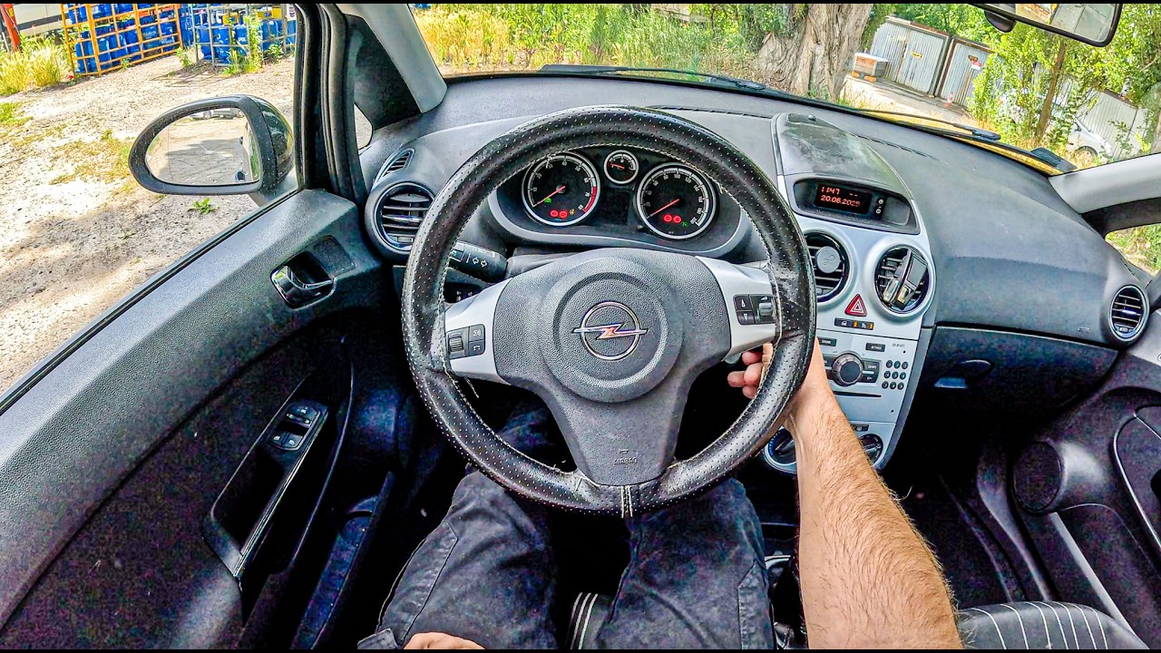 2011 Opel Corsa D (1.2 Twinport ECOTEC 85 hp) | POV Test Drive #2454 Joe Black