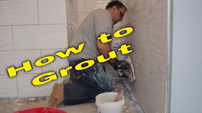 Grout Tiles Step By Tools, Techniques, 2024