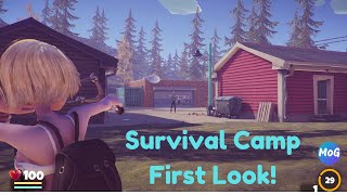 Survival Camp Game Play | First Look! 2020 screenshot 2