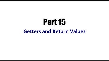 Learn Java Tutorial for Beginners, Part 15  Getters and Return Values   YouTube