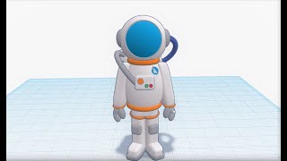 Tutorial Astronauta 3D-Tinkercad