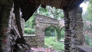 a dilapidated hearthstone castle in danbury