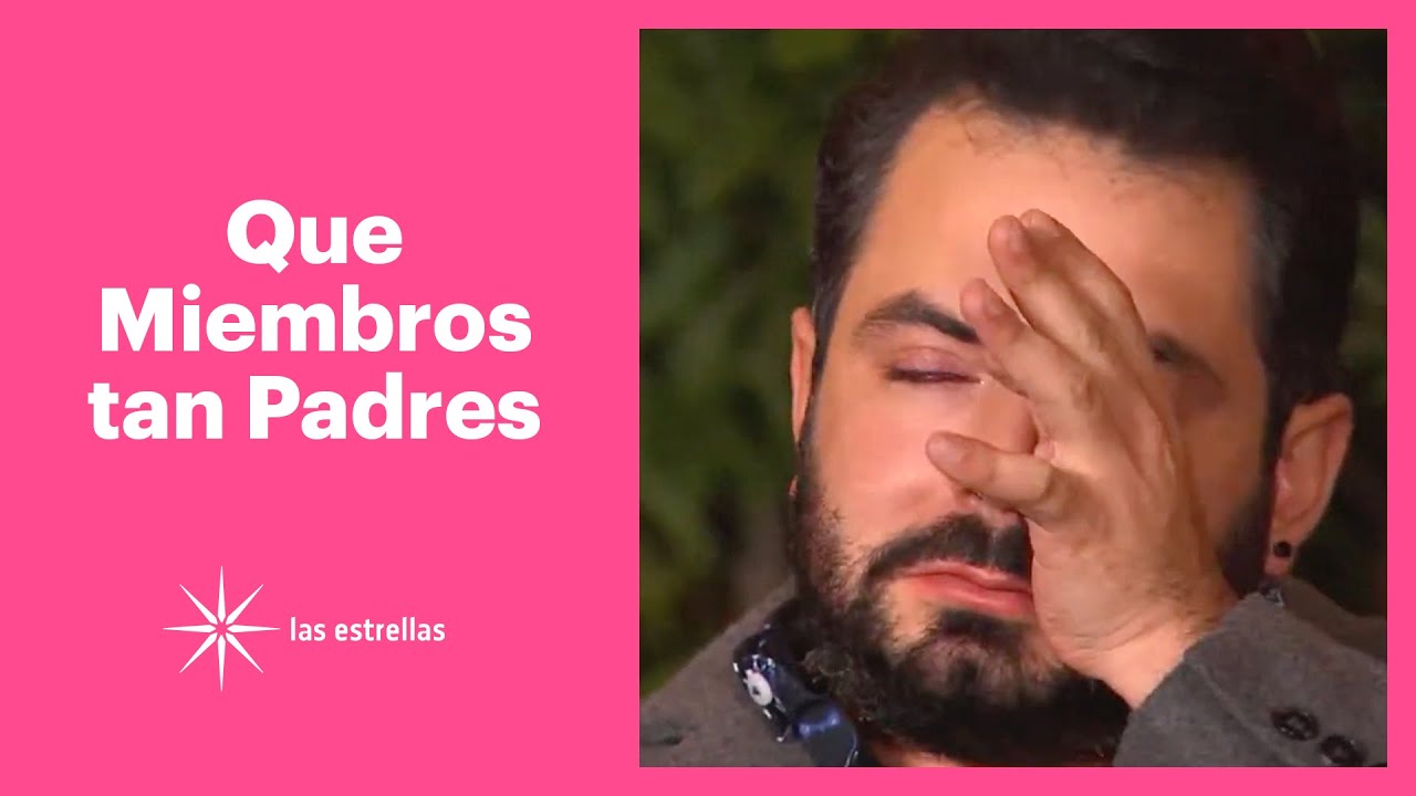 José Eduardo Derbez rompe en llanto al escuchar las palabras de su papá | Que Miembros tan Padres