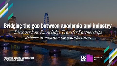 Bridging the gap between academia and industry event