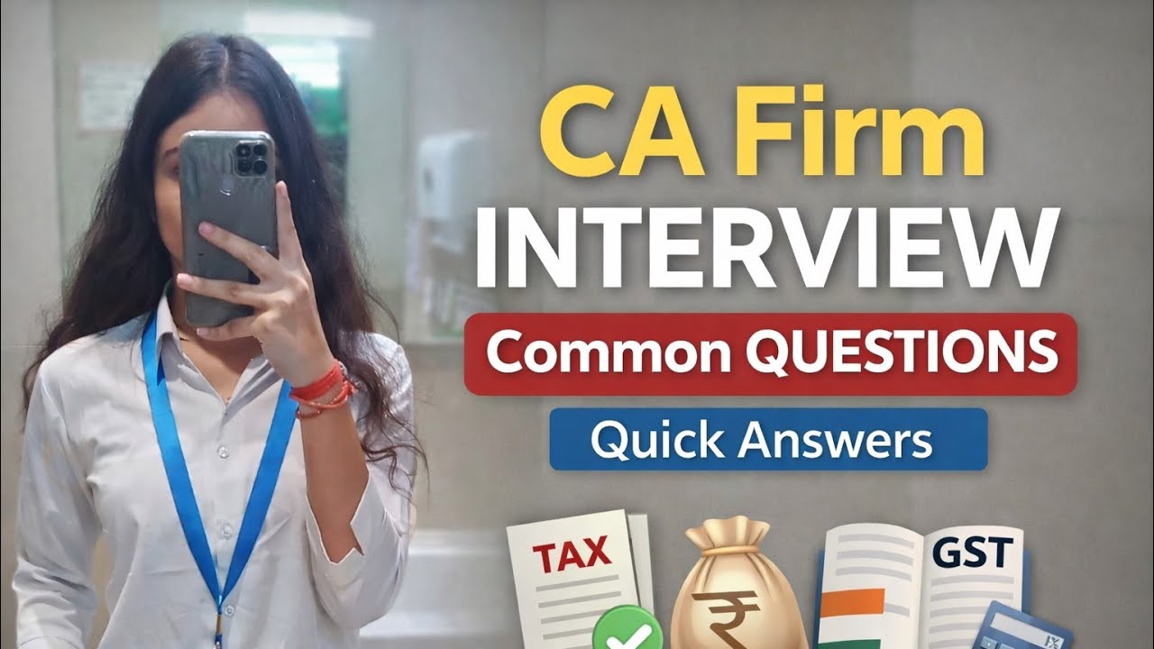 CA student hone ke baad interview dene me kaisa lga | Fresher Ke Liye Important Questions
