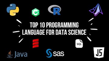 TOP 10 PROGRAMMING LANGUAGES FOR DATA SCIENCE | DATA SCIENCE FOR BEGINEERS