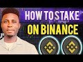 How To Stake Crypto On Binance Step by Step Guide 2026 Earn Passive Income