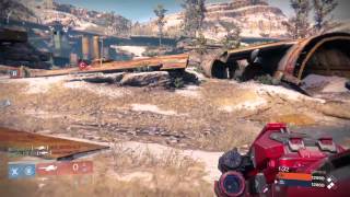 Destiny epic rocket launcher shot (no tracking)