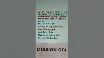 What are the tips for answering classification and odd one out questions? CGL/PSC/RRB/NTPC/Clerk/GD
