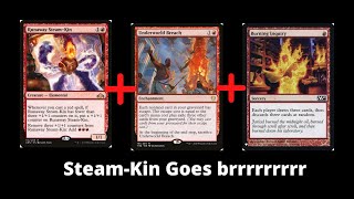 [Modern Deck Tech] Mono Red Storm Unerworld Breach + Runaway Steam-Kin