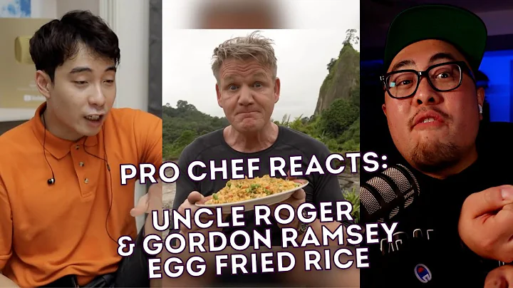 Pro Chef Reacts... to Uncle Roger Review GORDON RAMSAY Fried Rice