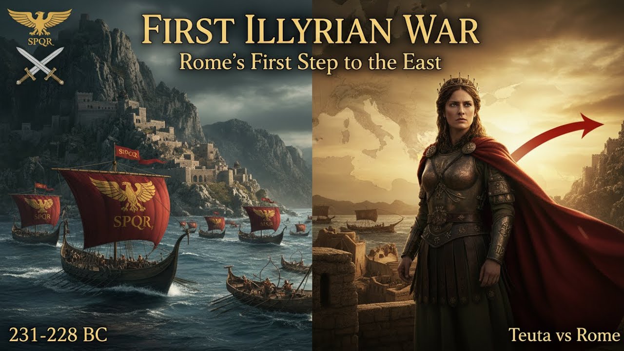 FIRST ILLYRIAN WAR : Romes First Step To The East | Battle Stories