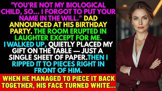 My Dad Mocked Me, Saying I Wasn't His Daughter — So I Tore Up Their $4M Dream Onstage