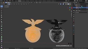 Blender Boundary Loop l How To Select External Edges In Blender | Blender SVG File Mesh Fix
