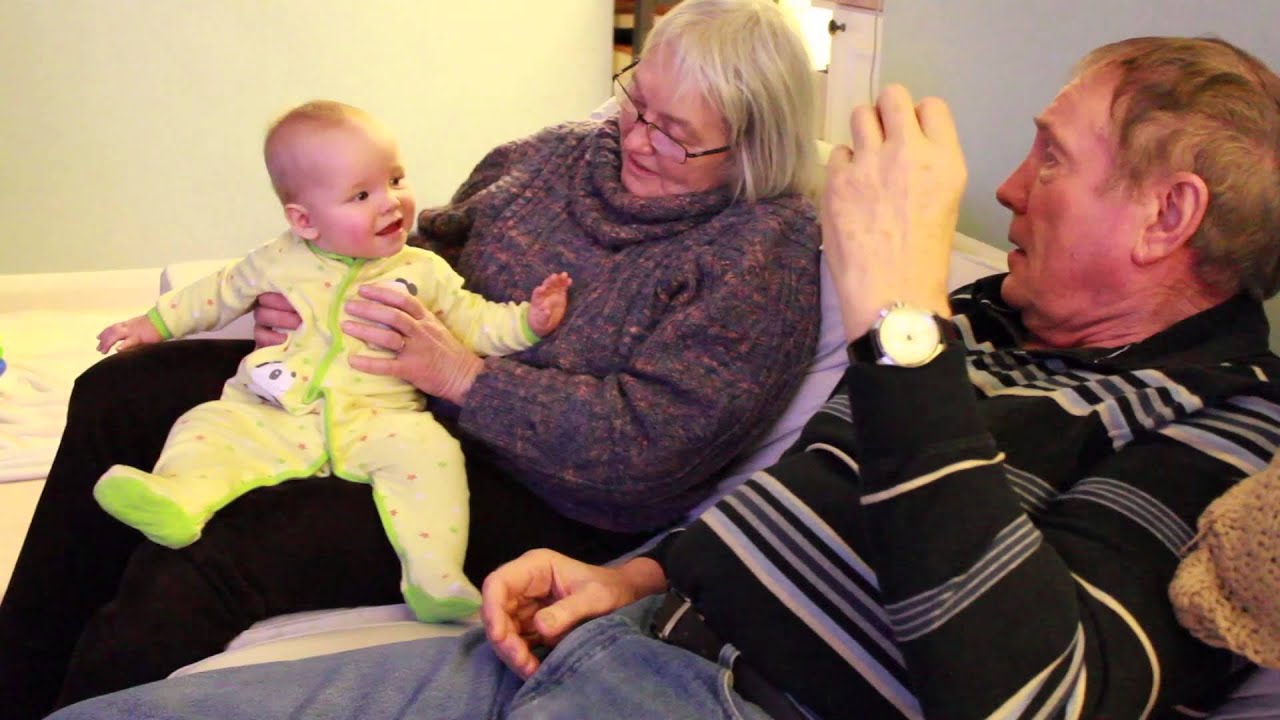 Baby Ben laughing at Grumps and his sneezing