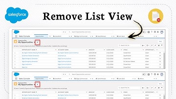 Een lijstweergave verwijderen in Salesforce (Easy Clean)