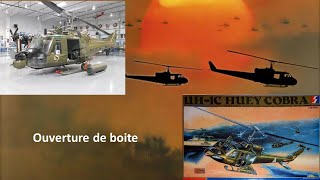 Le montage du UH-1 HUEY Cobra au 1/35 de chez  SEMINAR - Ouverture de boite