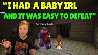 RIP 😭 old memories Philza Reveals Technoblade's Secret Dream SMP Build!