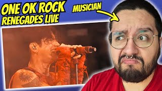 MUSICIAN REACTS! ONE OK ROCK - Renegades [2023 Luxury Disease Japan Tour]