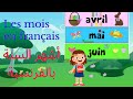 أشهر السنة بالفرنسية Les Mois De L Année En Français