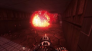 Wonderful Doom E1M9 # Brutal Doom & Reshade