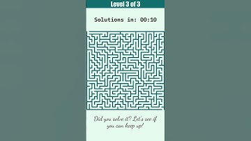 Can You Solve These Maze Puzzles? 🧩 Quick Brain Game Challenge!