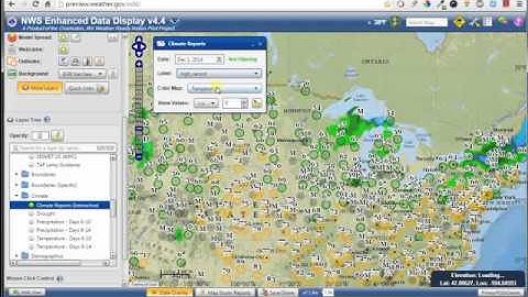 NWS   Full Enhanced Data Display EDD Demo
