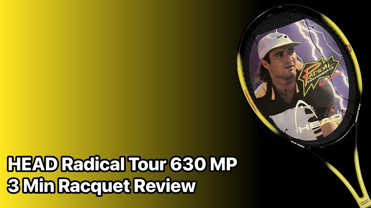 HEAD Radical Tour 630 MP - 3 Minute Tennis Racquet Review - YouTube