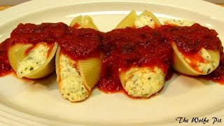 How to make Stuffed Shells - THREE CHEESE Stuffed Shells Recipe!!