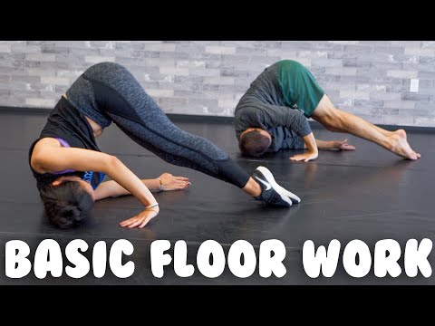 Beginner Dance Floor Work Basic Moves And Combo Missauti Youtube