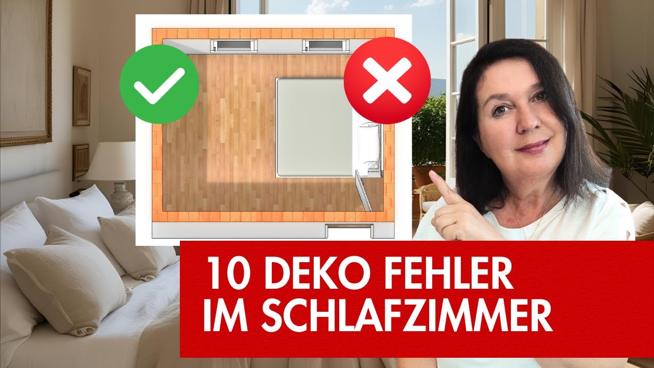 10 Deko Fehler im Schlafzimmer - wie du sie leicht mit Feng Shui vermeiden kannst 