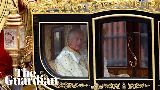 King Charles III coronation: how the processions and flypast unfolded – live feed