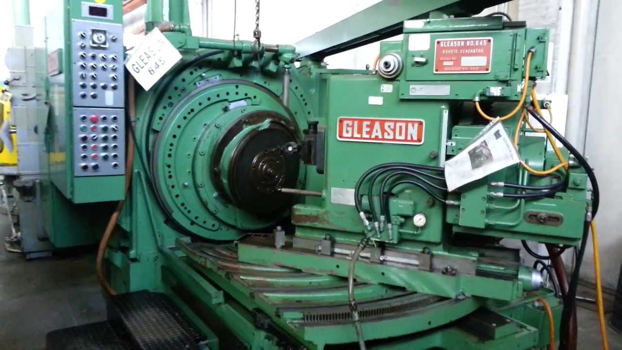 Hypoid Gear Generator/Dentatrice per conici spiral GLEASON 645