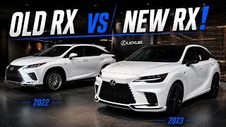 2023 Lexus RX 500h F SPORT Performance vs 2022 Lexus RX 350 F SPORT