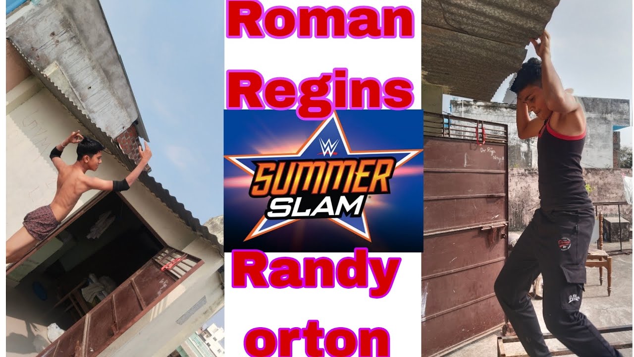 WWE-Roman regins vs Randy Orton in summer slam