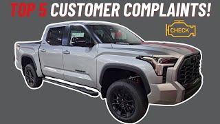 TOP 5 COMMON PROBLEMS WITH THE 3RD GEN TOYOTA TUNDRA!