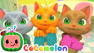 Three Little Kittens |​ @Cocomelon - Nursery Rhymes | Kids Learning Videos | ABCs And 123s