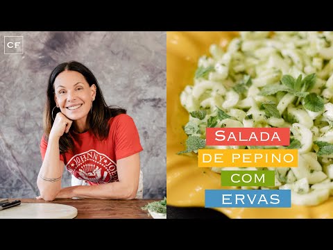 Vídeo: Salada De Pepino Com Molho De Ervas, Kumquats E Sumagre