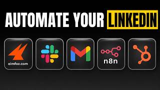 HubSpot, Slack and n8n Fully Automated LinkedIn Pipeline Tutorial (Aimfox Edition)