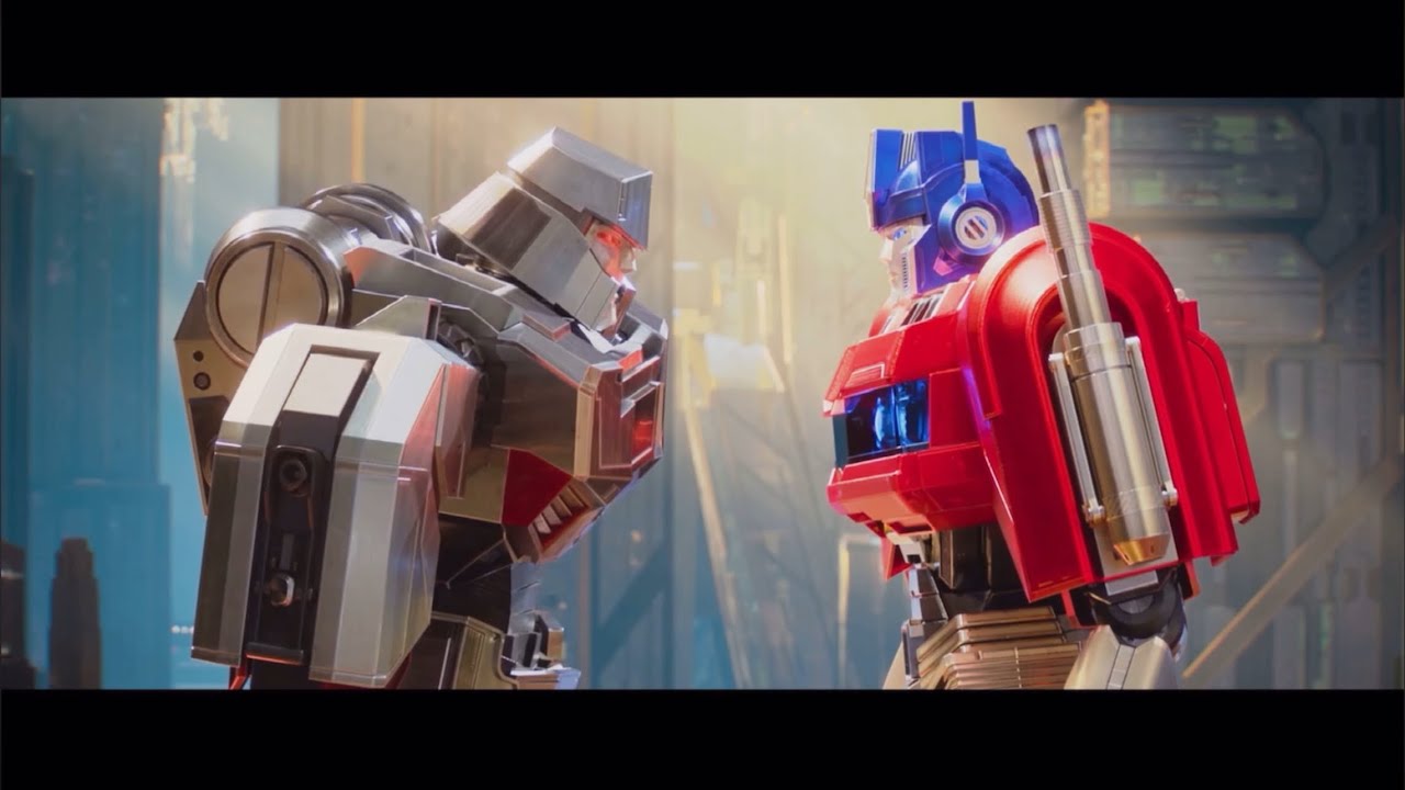Transformers one Optimus prime vs megatron final battle - YouTube