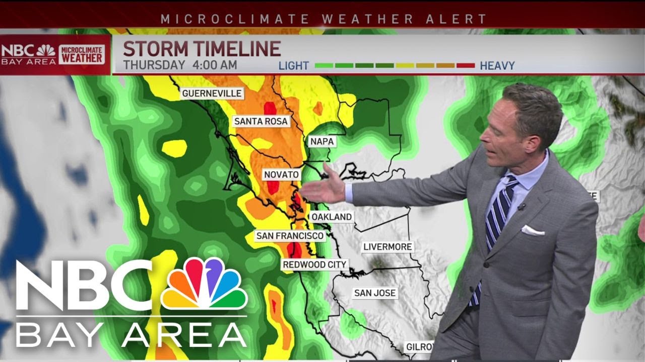 Jeff's Forecast: Storm brings heavy rain and wind - YouTube