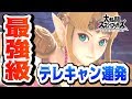 稲妻キック確定コンボ！ガン攻めゼルダはフロルで近づく！？【スマブラSP】