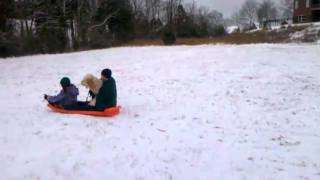 Clinton TN Snow 2