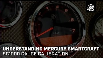 Understanding Mercury SmartCraft SC1000 Gauge Calibration