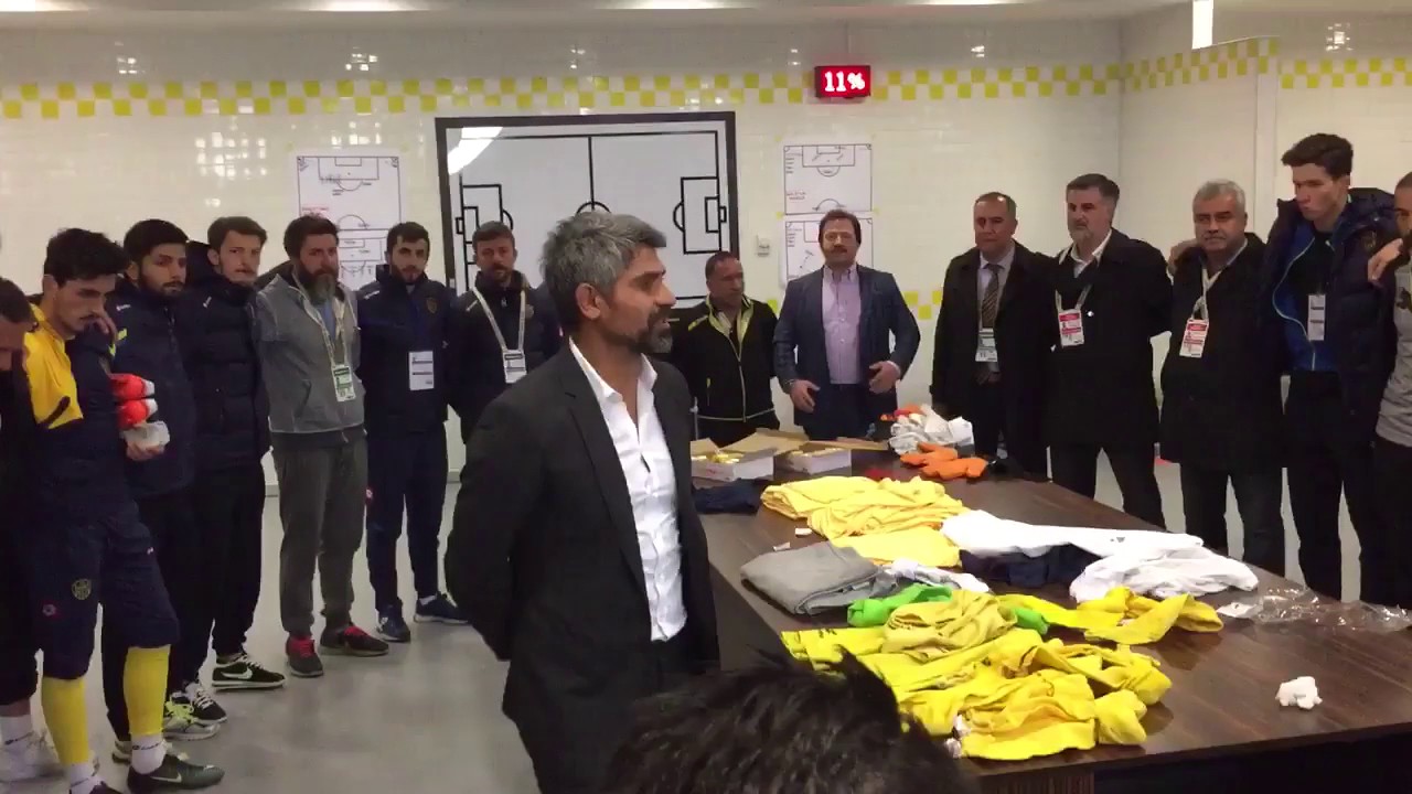 İsmet Taşdemir - Ankaragücü Şampiyonluk Konuşması