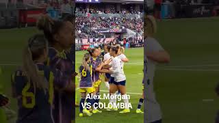 Alex Morgan vs Colombia #alexmorgan #soccer #football #fight