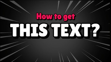How to get the Text font Brawl Stars🔥 #brawlstars