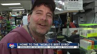 White Lake Township liquor store claims their gyro is 'King.' Of course we went to find out