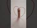 Amazing DIY Spinning Copper Wire Powered by Battery and Magnet! 🔋🧲 #diy #diycrafts #experiment